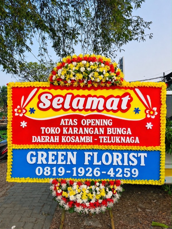 Karangan Bunga Selamat Sukses Modernland